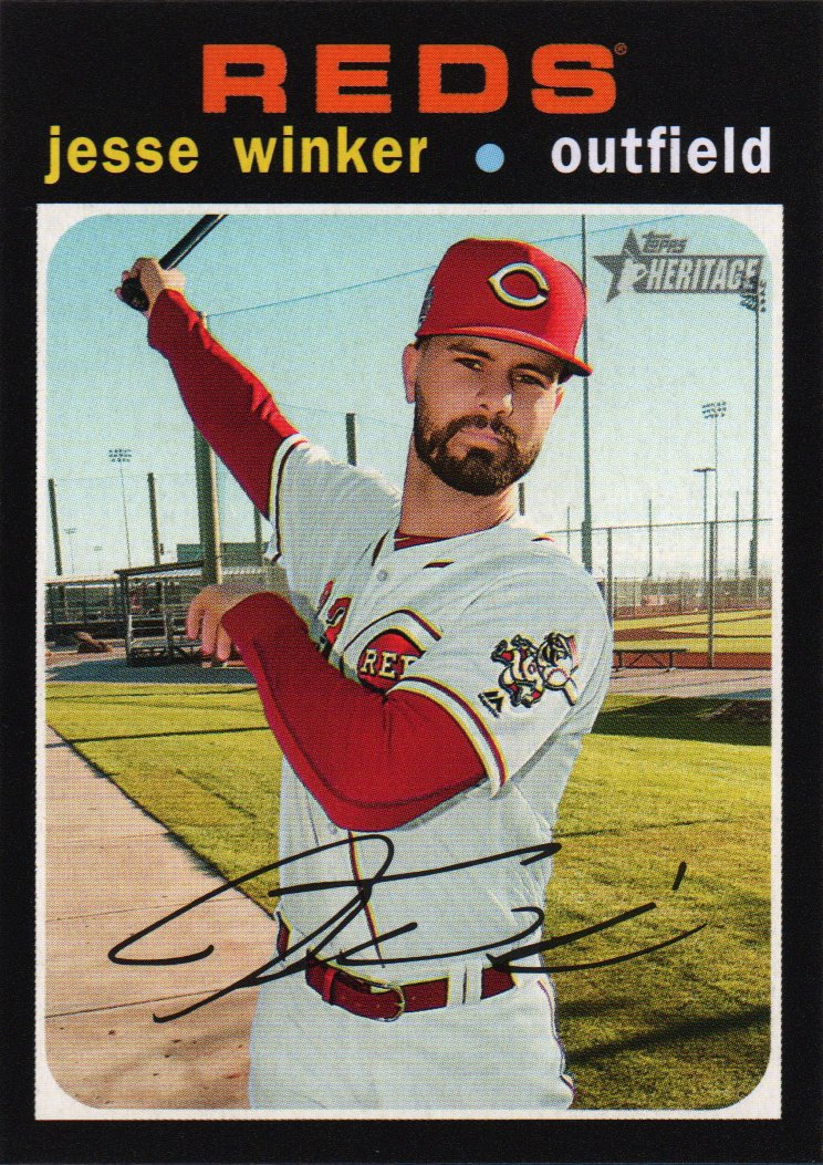 2020 Topps Heritage 3 Jesse Winker