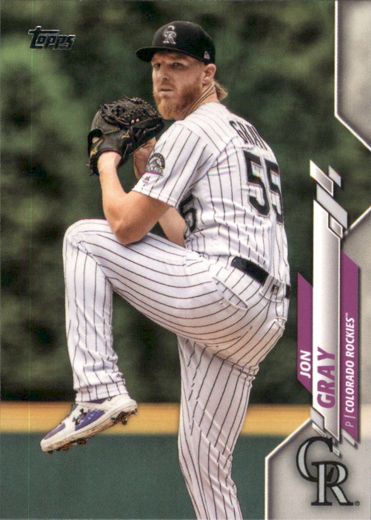 2020 Topps 288 Jon Gray