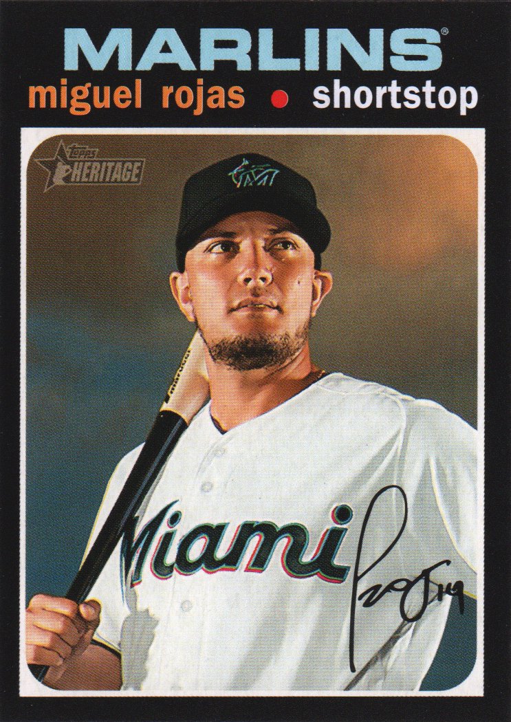 2020 Topps Heritage 144 Miguel Rojas