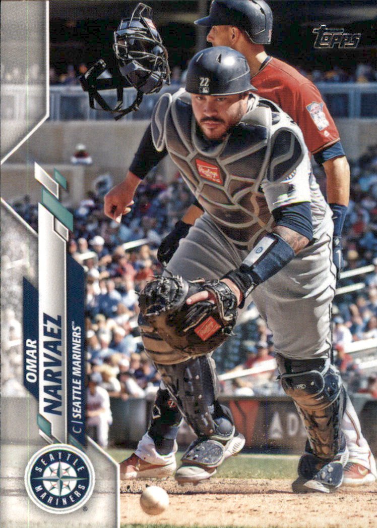 2020 Topps 318 Omar Narvaez