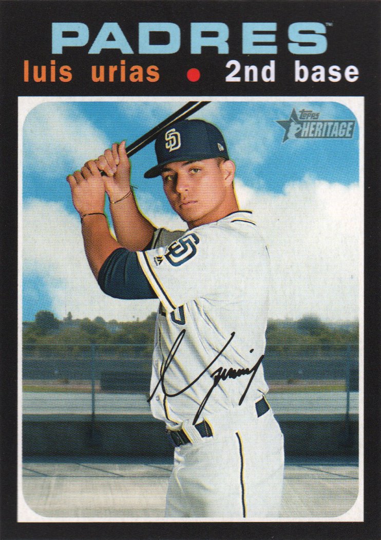 2020 Topps Heritage 398 Luis Urias
