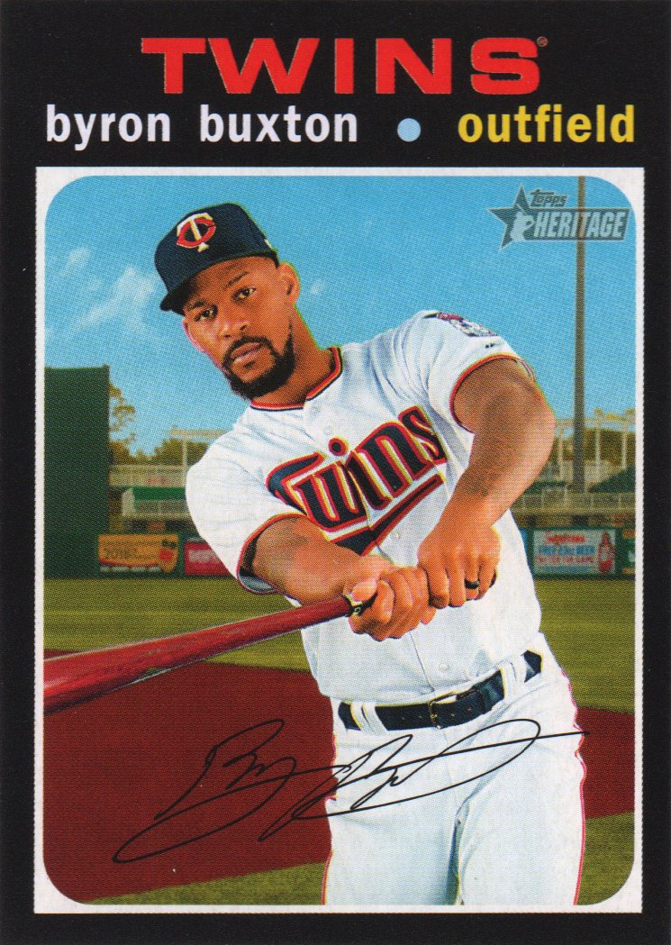 2020 Topps Heritage 180 Byron Buxton