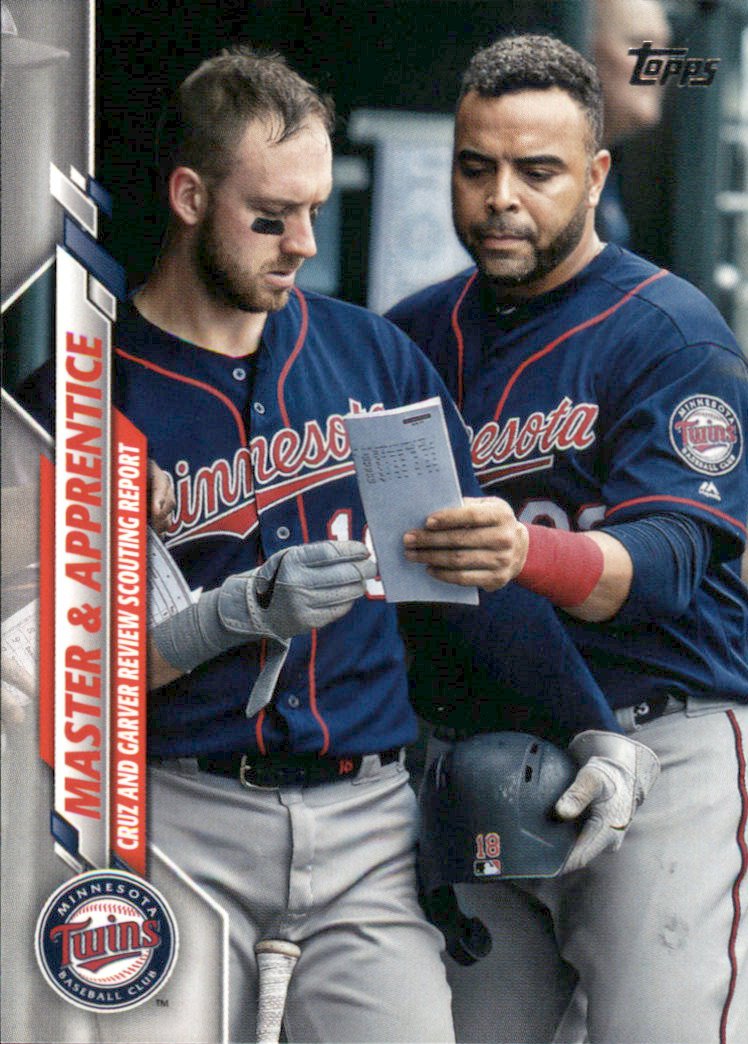 2020 Topps 18 Master and Apprentice/Nelson Cruz/Mitch Garver