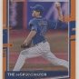 2020 Donruss Holo Orange Variations 71 Jacob deGrom