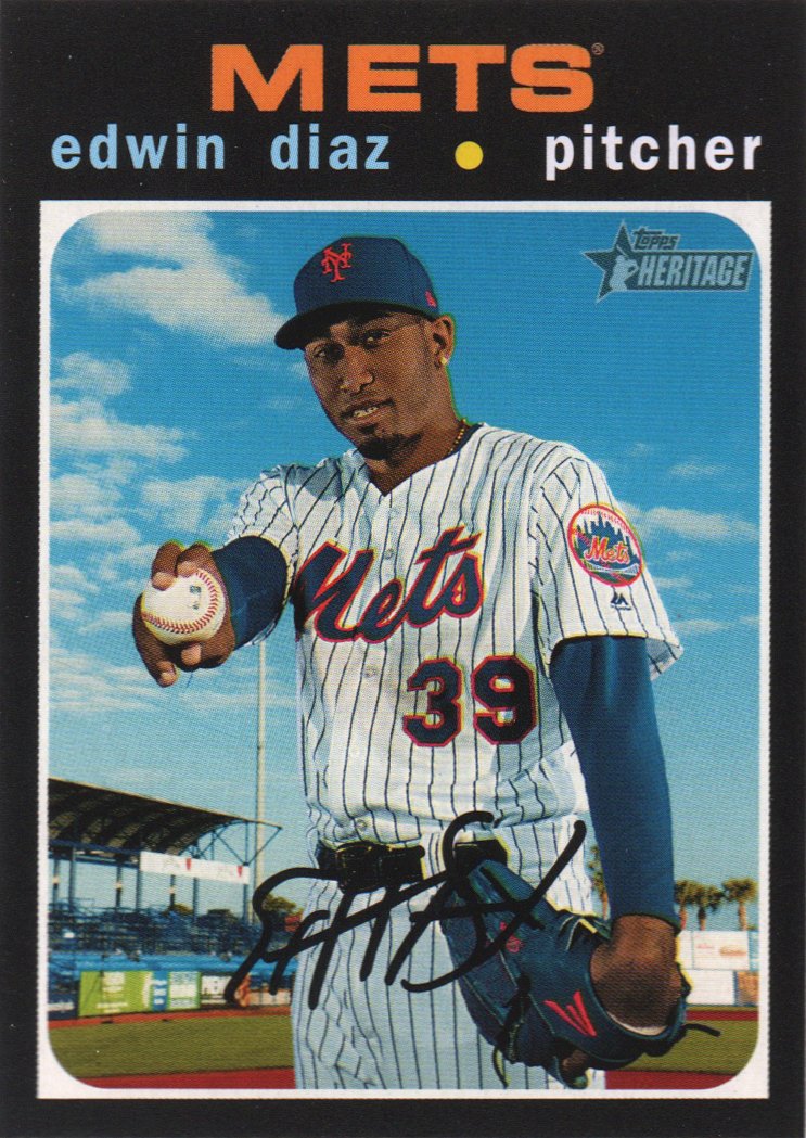 2020 Topps Heritage 323 Edwin Diaz