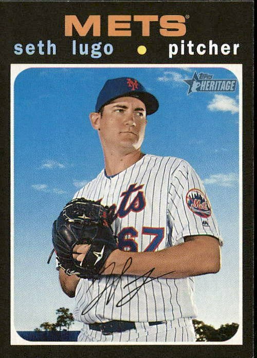 2020 Topps Heritage 7 Seth Lugo