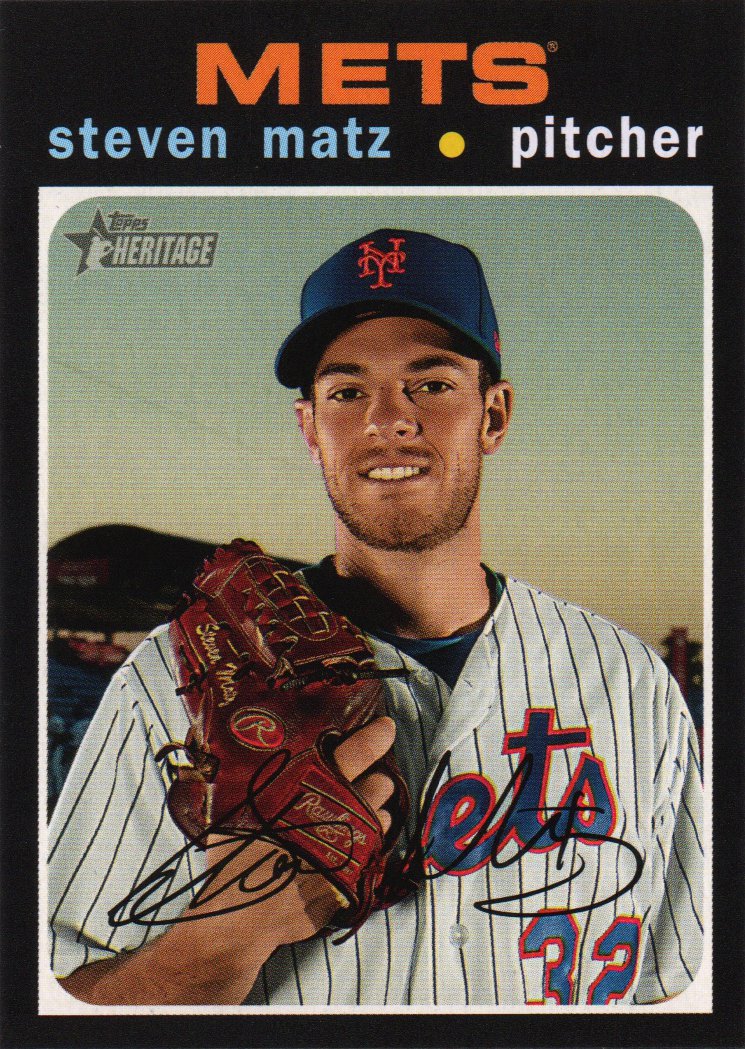 2020 Topps Heritage 21 Steven Matz