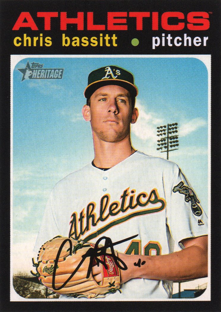 2020 Topps Heritage 50 Chris Bassitt