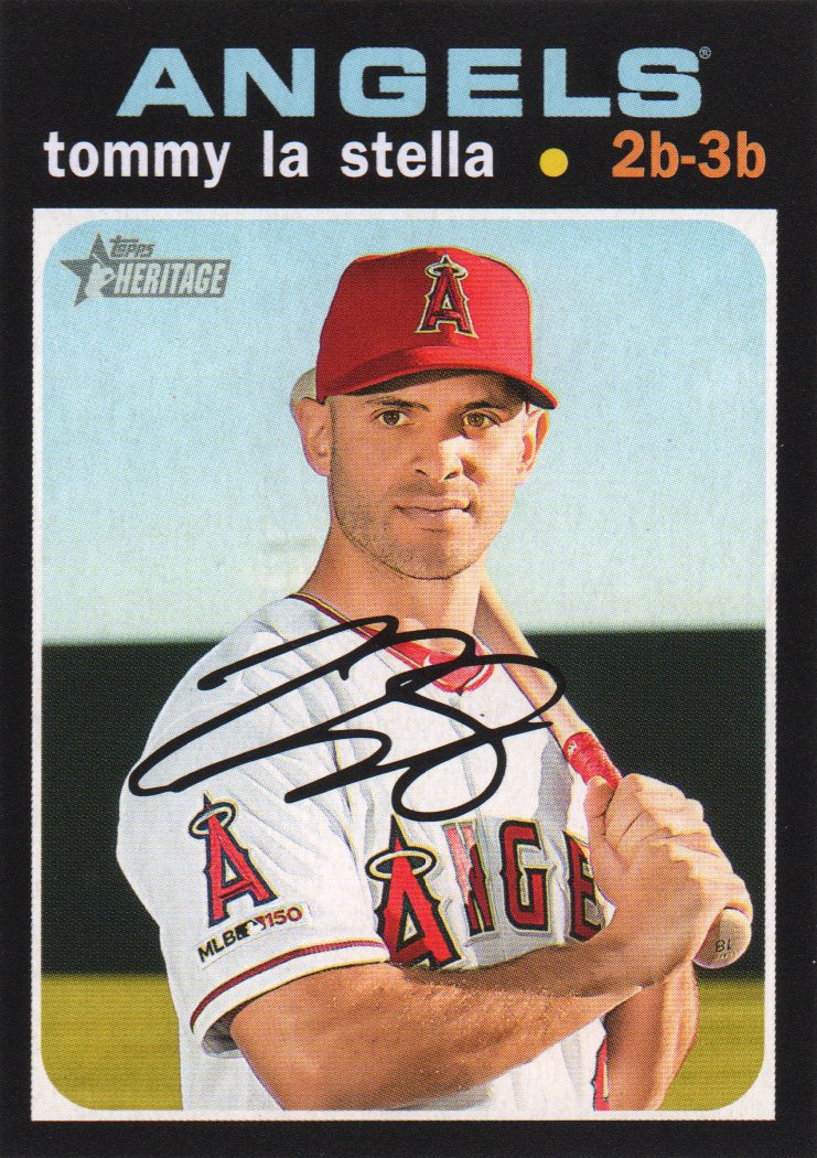 2020 Topps Heritage 99 Tommy La Stella