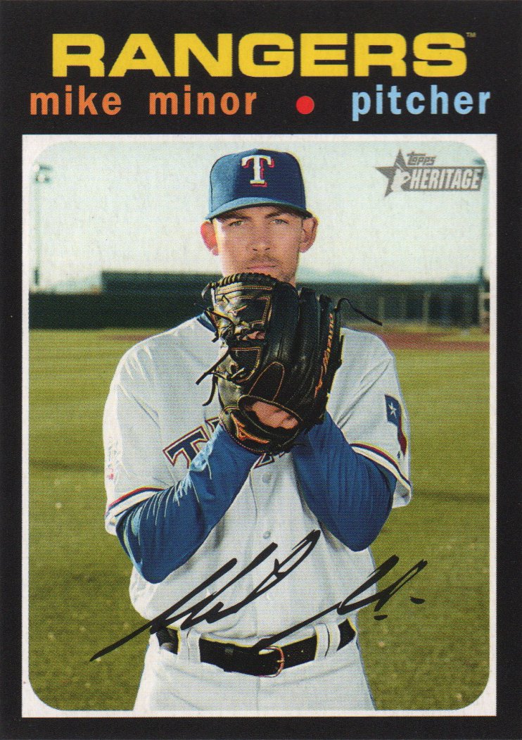 2020 Topps Heritage 284 Mike Minor