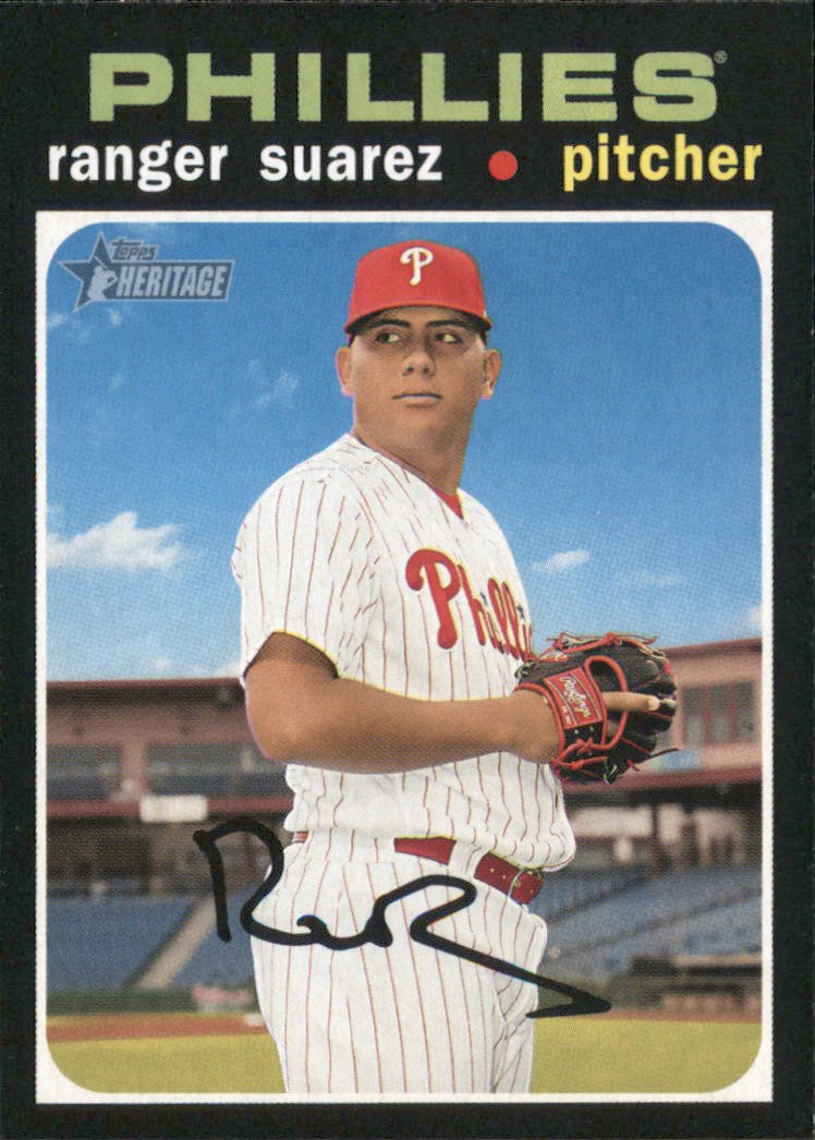 2020 Topps Heritage 156 Ranger Suarez