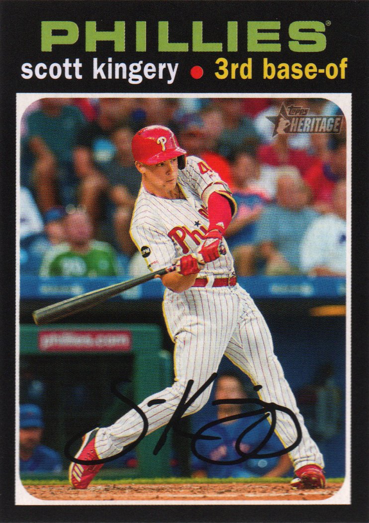 2020 Topps Heritage 23 Scott Kingery