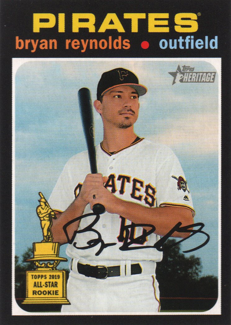2020 Topps Heritage 383 Bryan Reynolds
