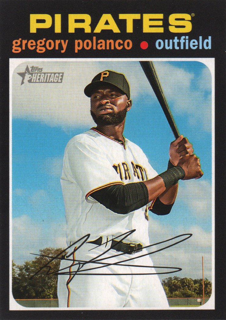 2020 Topps Heritage 273 Gregory Polanco