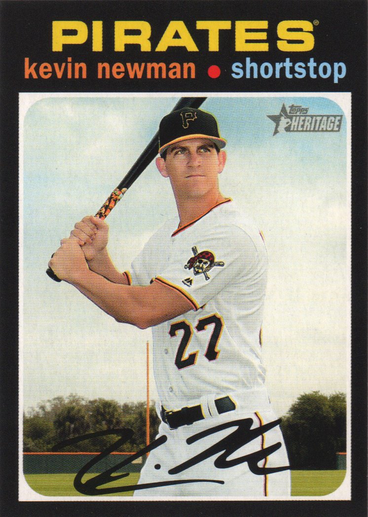 2020 Topps Heritage 139 Kevin Newman