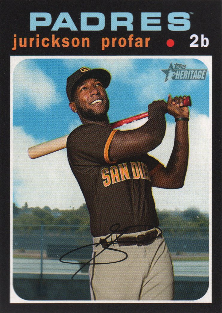2020 Topps Heritage 347 Jurickson Profar