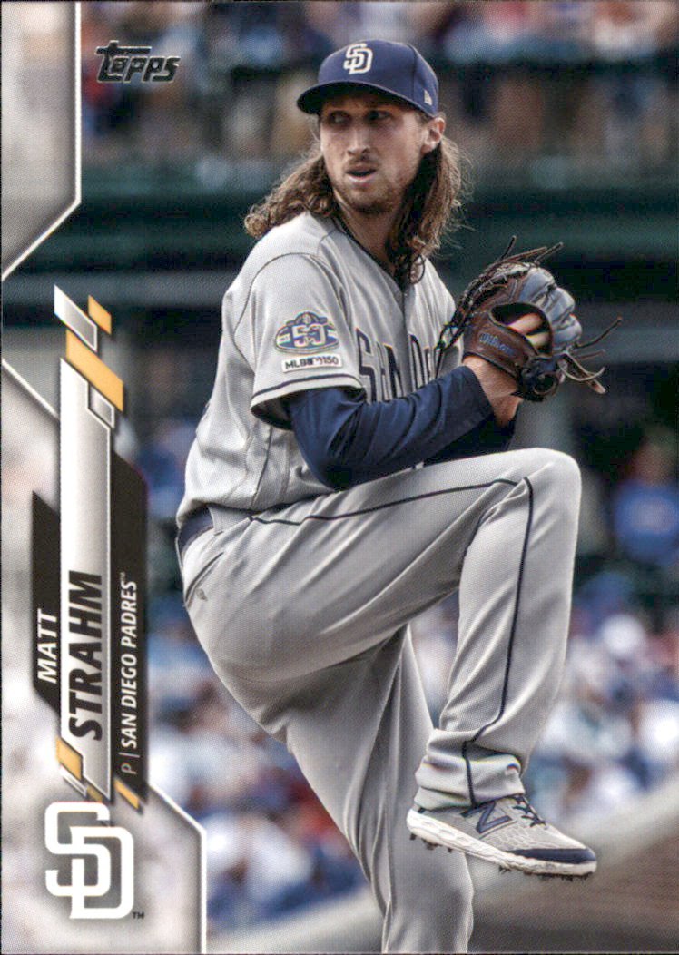 2020 Topps 164 Matt Strahm