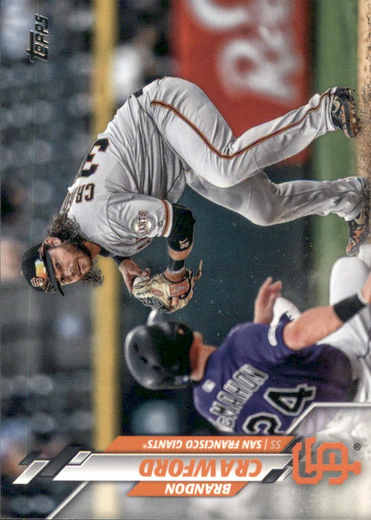 2020 Topps 236 Brandon Crawford
