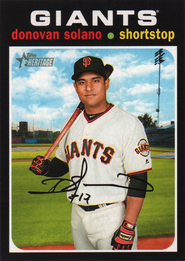 2020 Topps Heritage 9 Donovan Solano