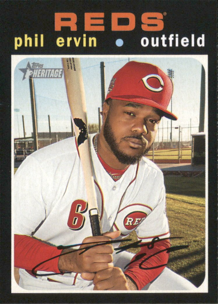 2020 Topps Heritage 302 Phil Ervin