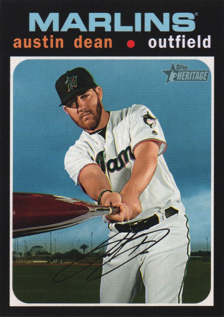 2020 Topps Heritage 179 Austin Dean