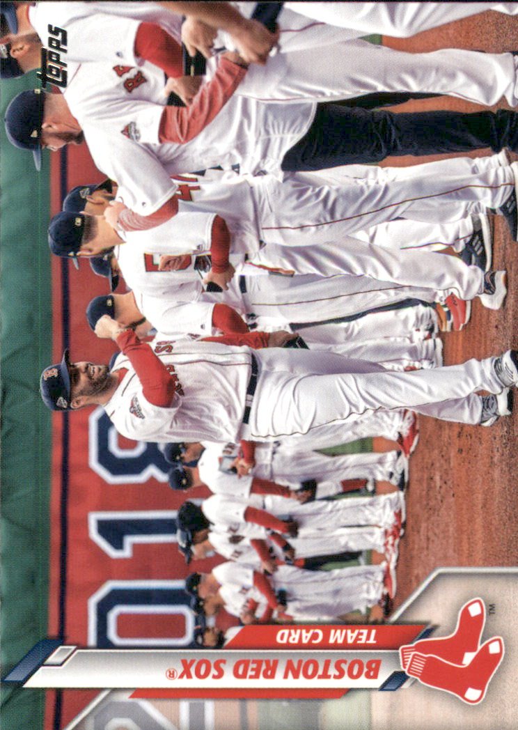 2020 Topps 274 Boston Red Sox TC