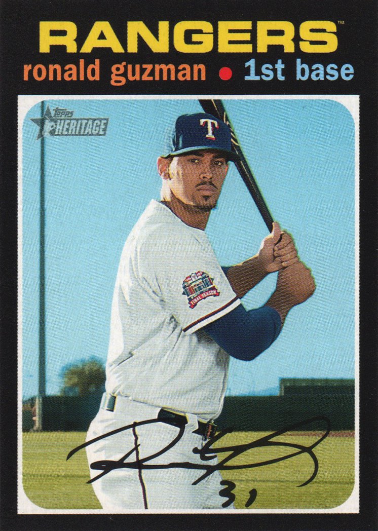 2020 Topps Heritage 190 Ronald Guzman