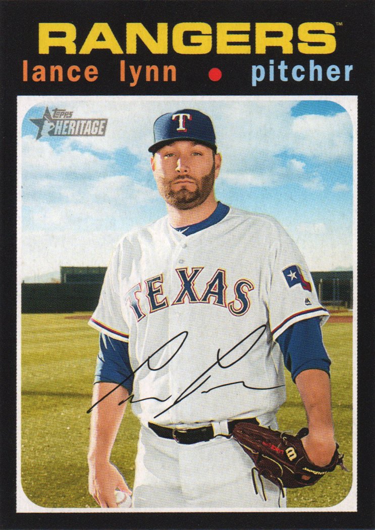 2020 Topps Heritage 169 Lance Lynn