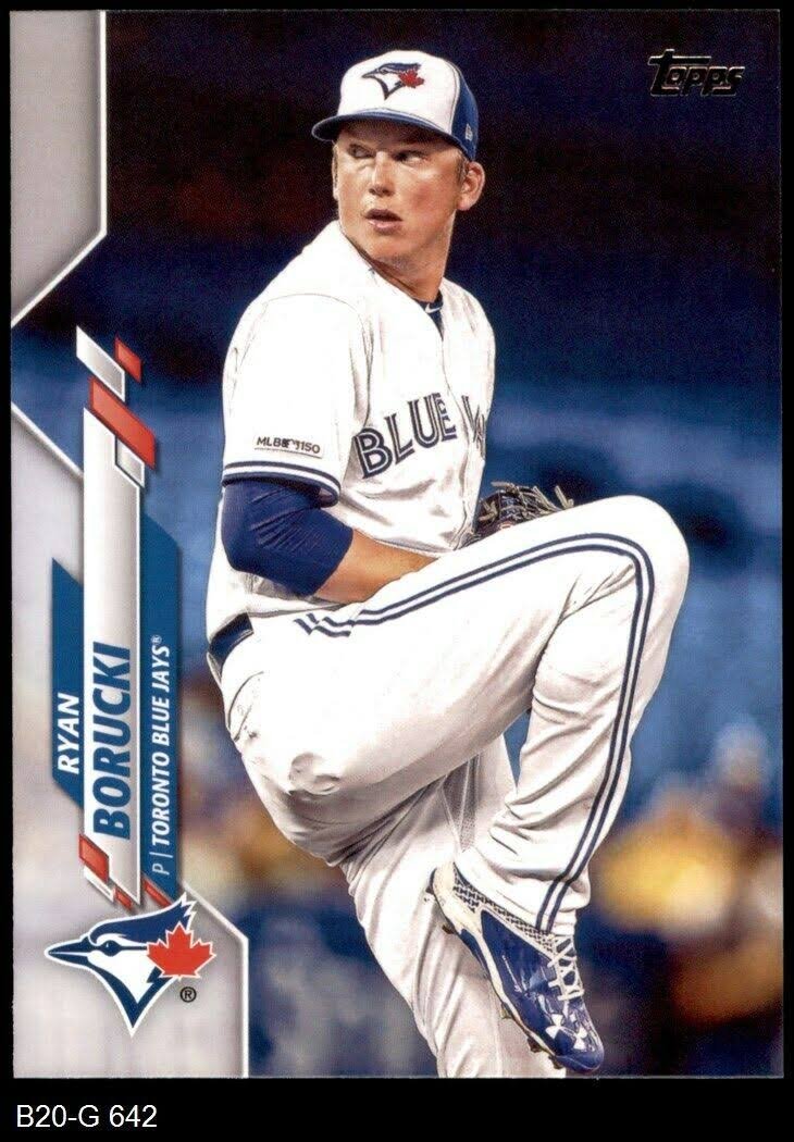 2020 Topps 642 Ryan Borucki