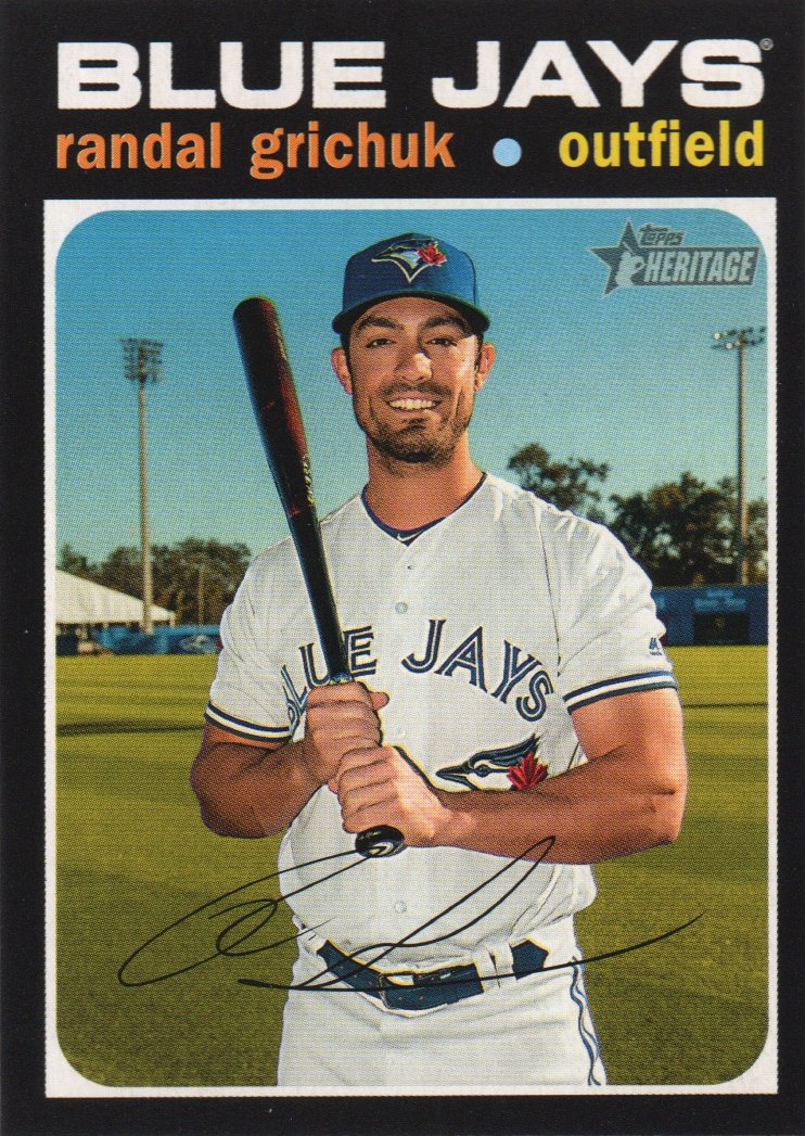 2020 Topps Heritage 282 Randal Grichuk