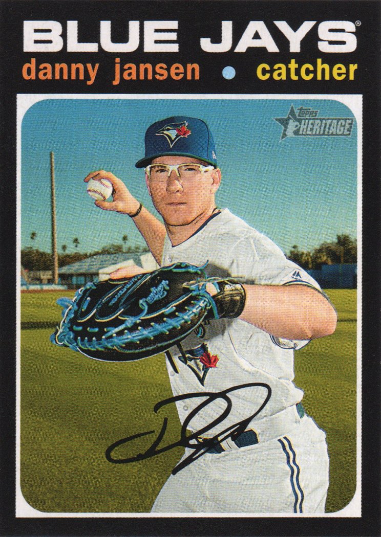 2020 Topps Heritage 219 Danny Jansen
