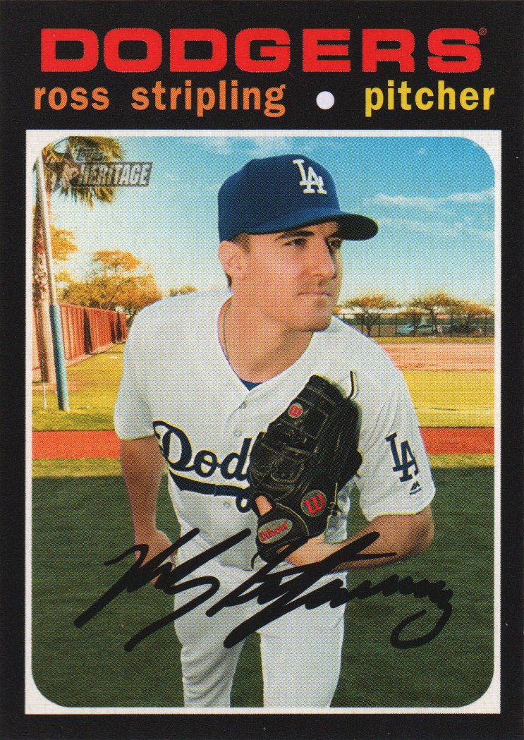 2020 Topps Heritage 125 Ross Stripling