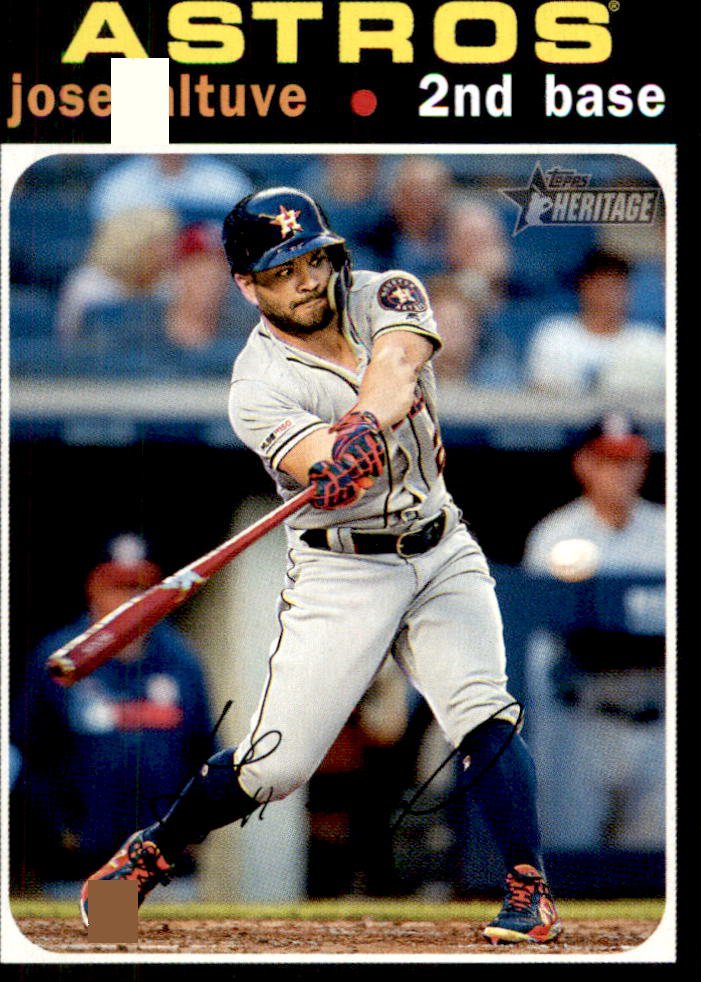 2020 Topps Heritage 264 Jose Altuve