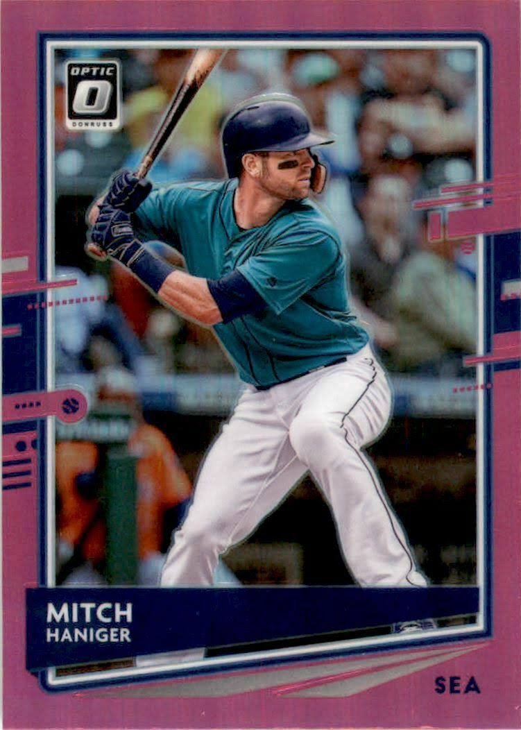 2020 Donruss Optic Pink 121 Mitch Haniger
