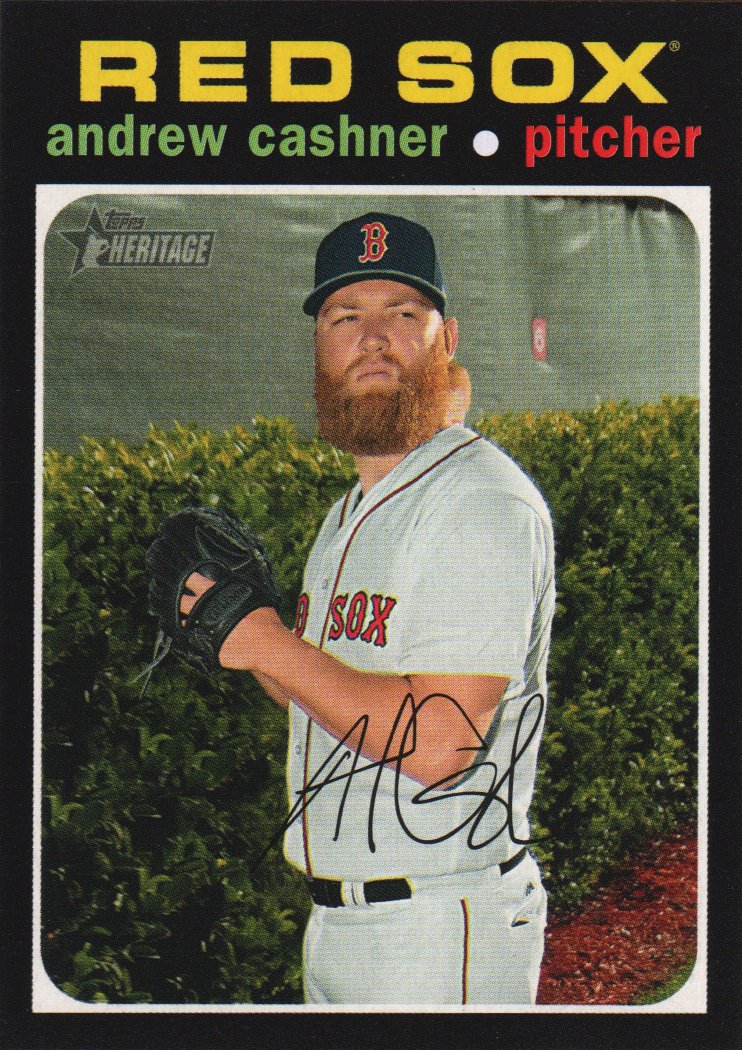 2020 Topps Heritage 271 Andrew Cashner