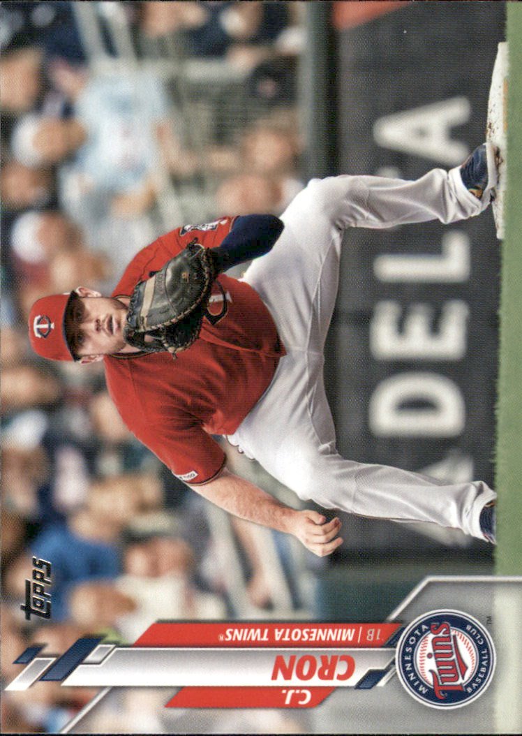 2020 Topps 154 C.J. Cron