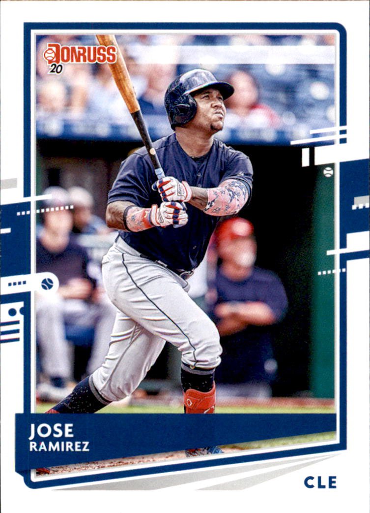 2020 Donruss 158 Jose Ramirez