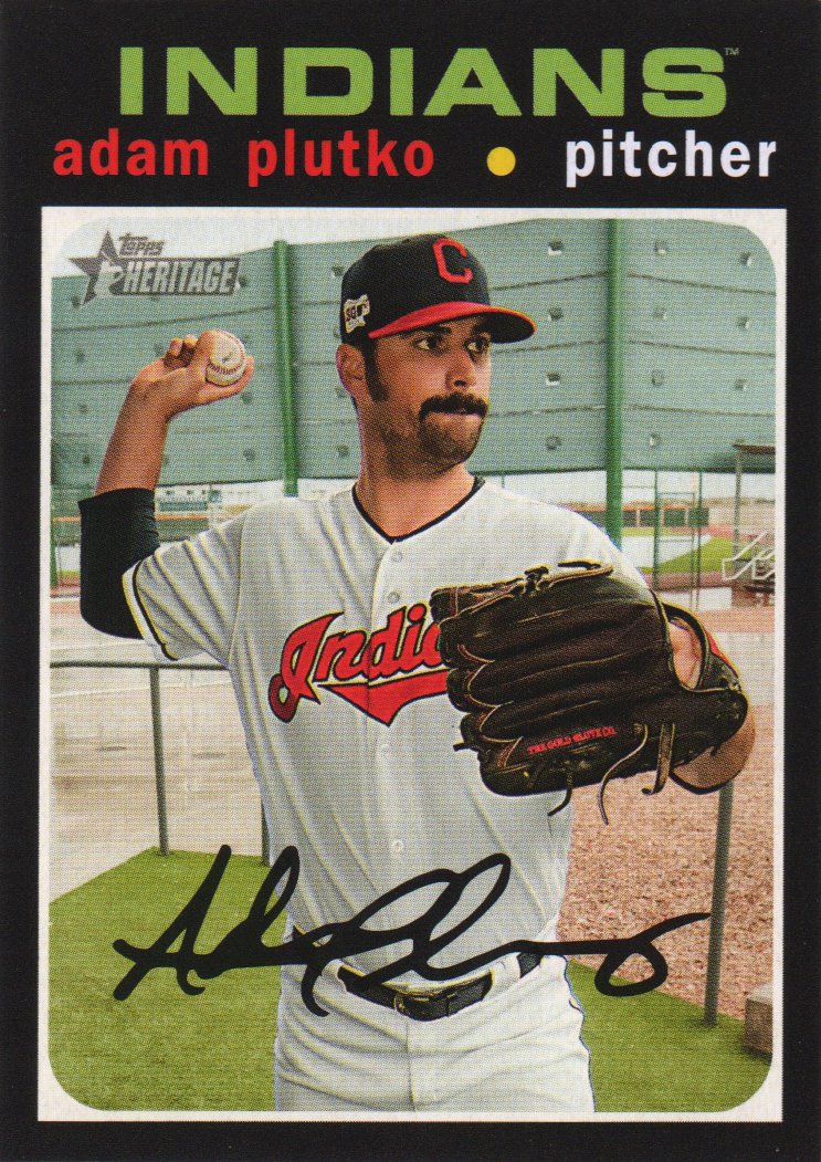 2020 Topps Heritage 148 Adam Plutko