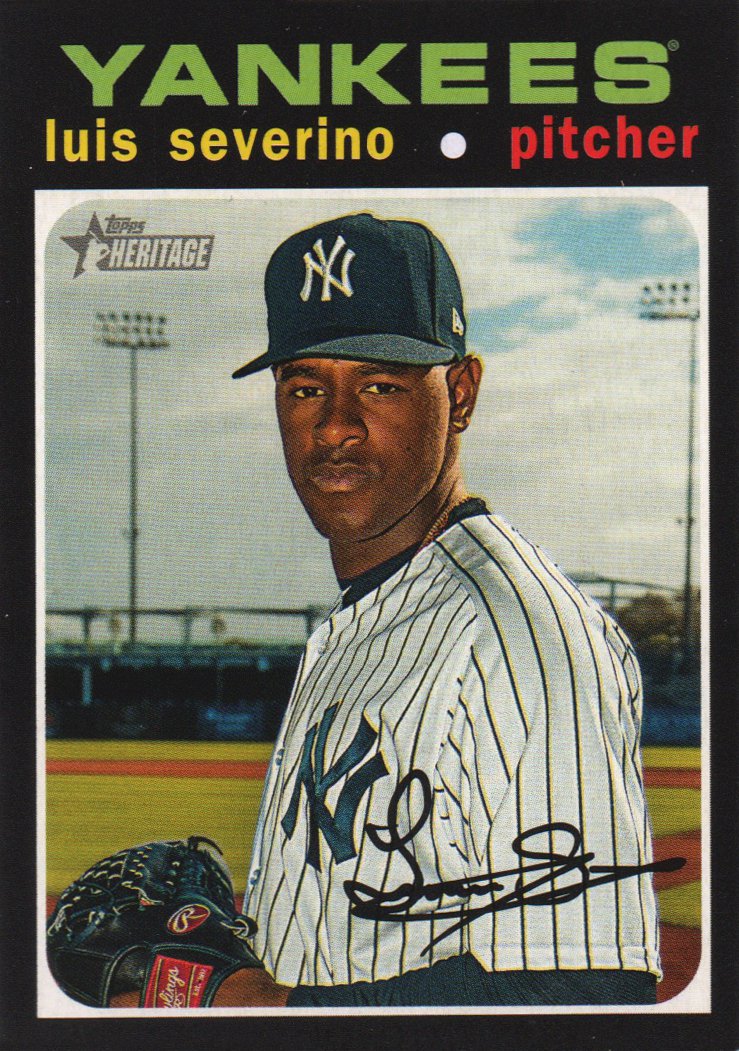 2020 Topps Heritage 185 Luis Severino