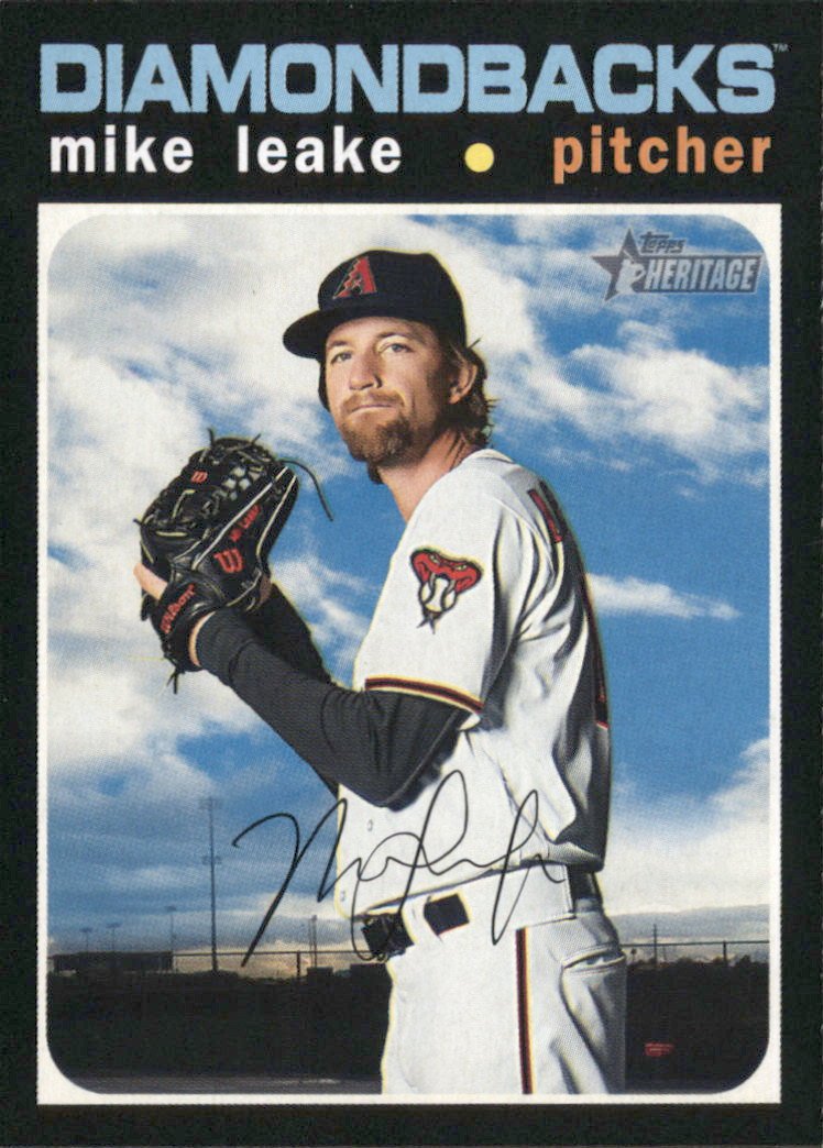 2020 Topps Heritage 293 Mike Leake
