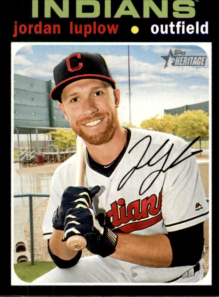 2020 Topps Heritage 356 Jordan Luplow