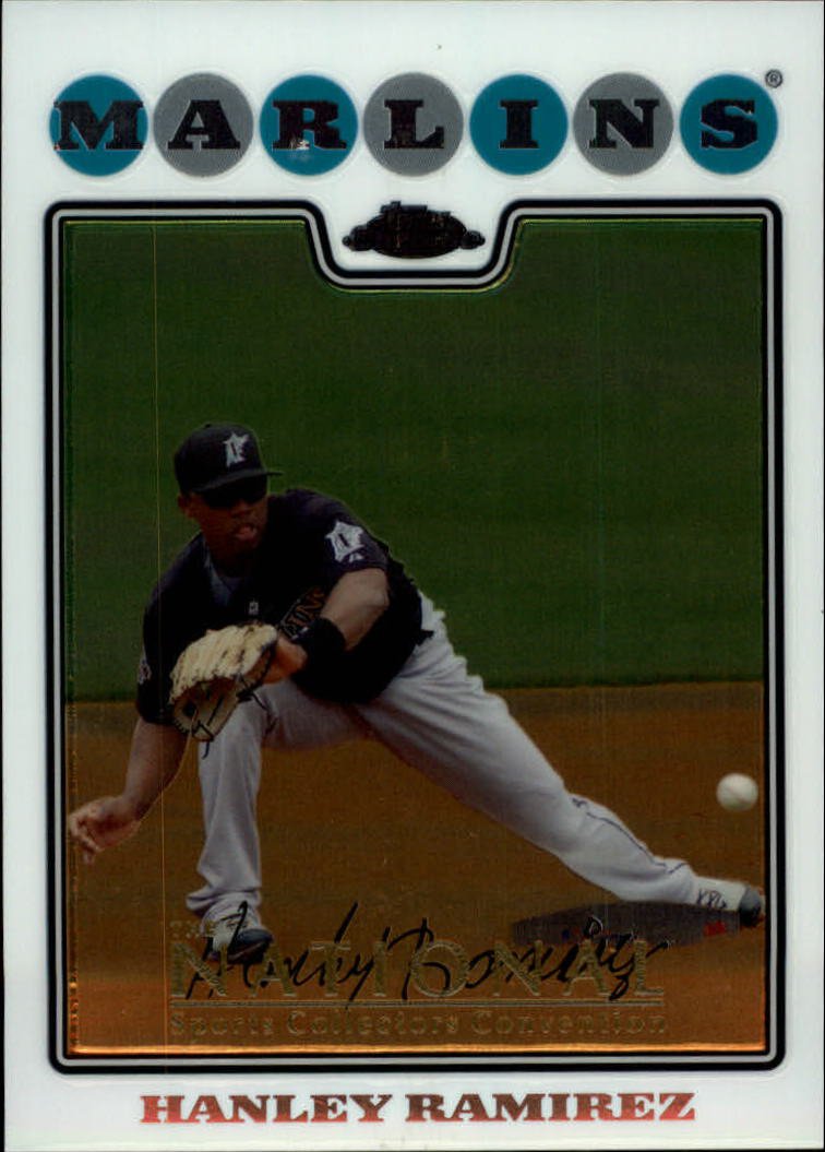 2008 Topps Chrome 111 Hanley Ramirez