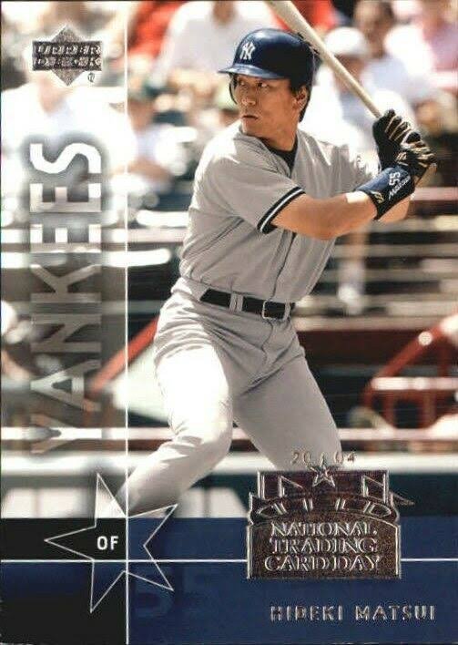 2004 National Trading Card Day UD2 Hideki Matsui