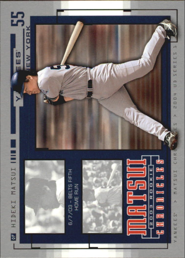 2004 Upper Deck Matsui Chronicles HM21 Hideki Matsui