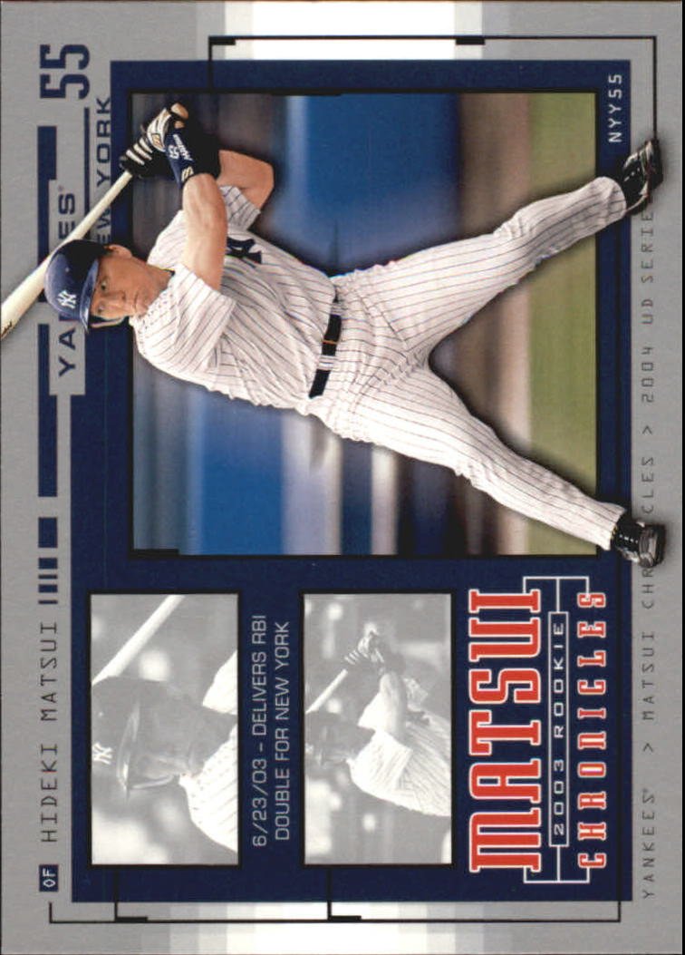 2004 Upper Deck Matsui Chronicles HM30 Hideki Matsui