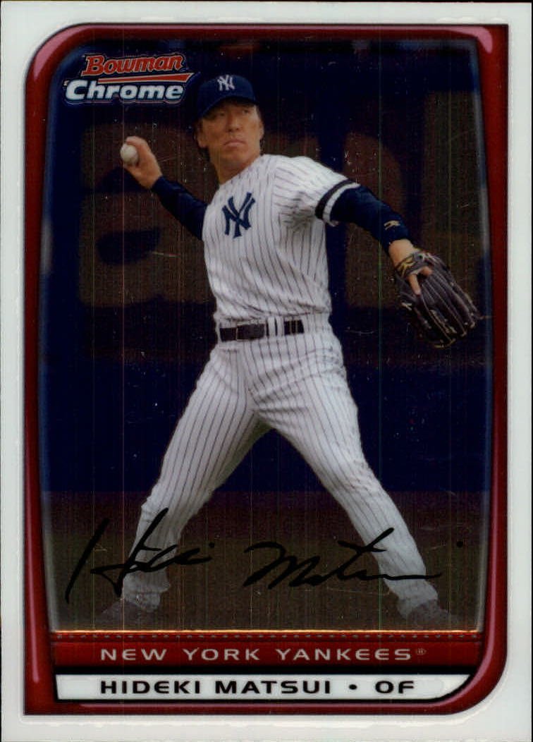 2008 Bowman Chrome 40 Hideki Matsui