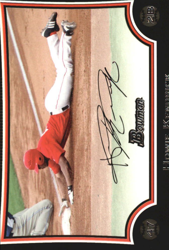 2009 Bowman 151 Howie Kendrick