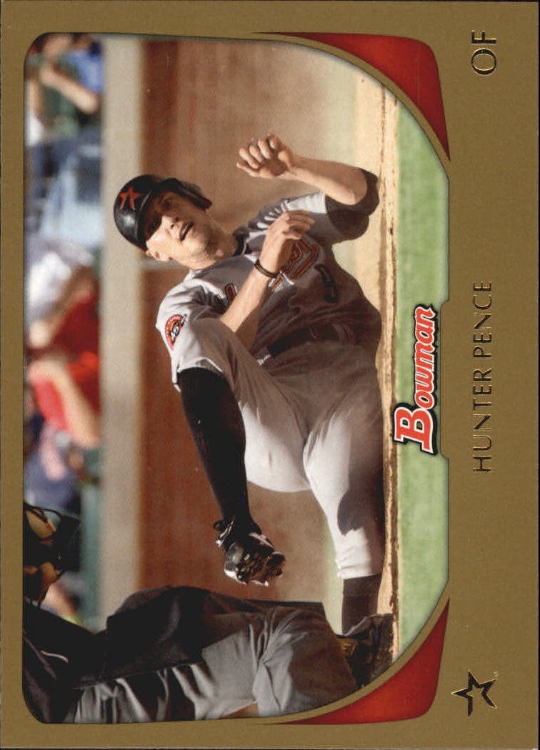 2011 Bowman Gold 91 Hunter Pence
