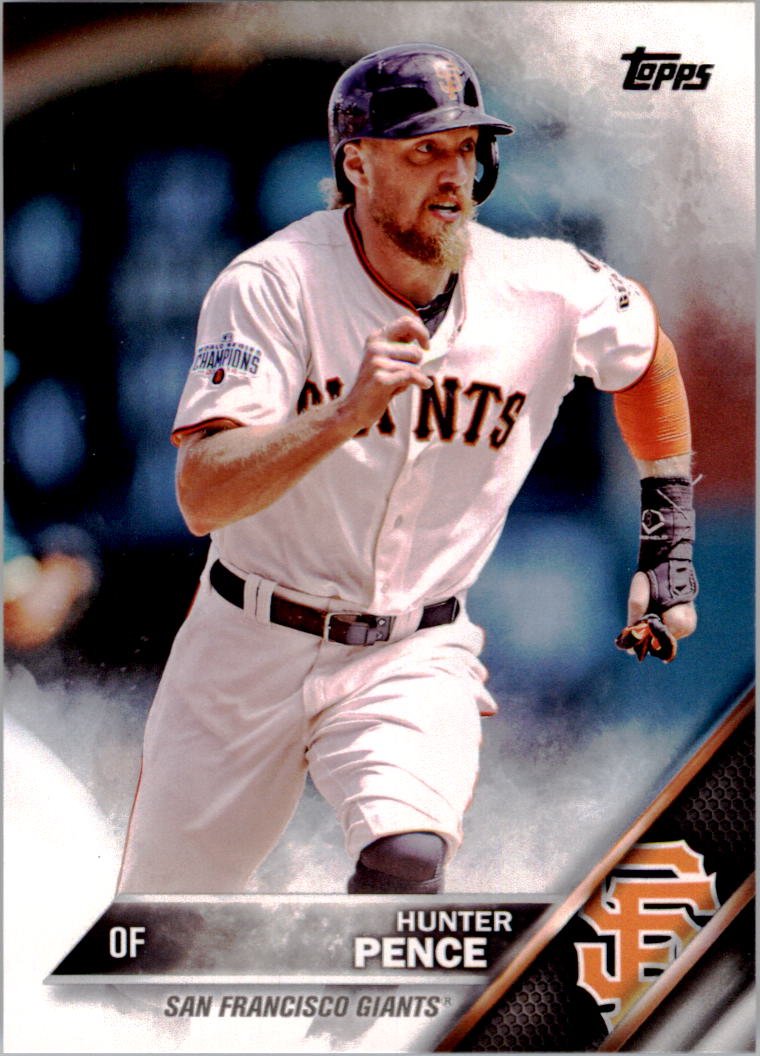 2016 Topps 154A Hunter Pence