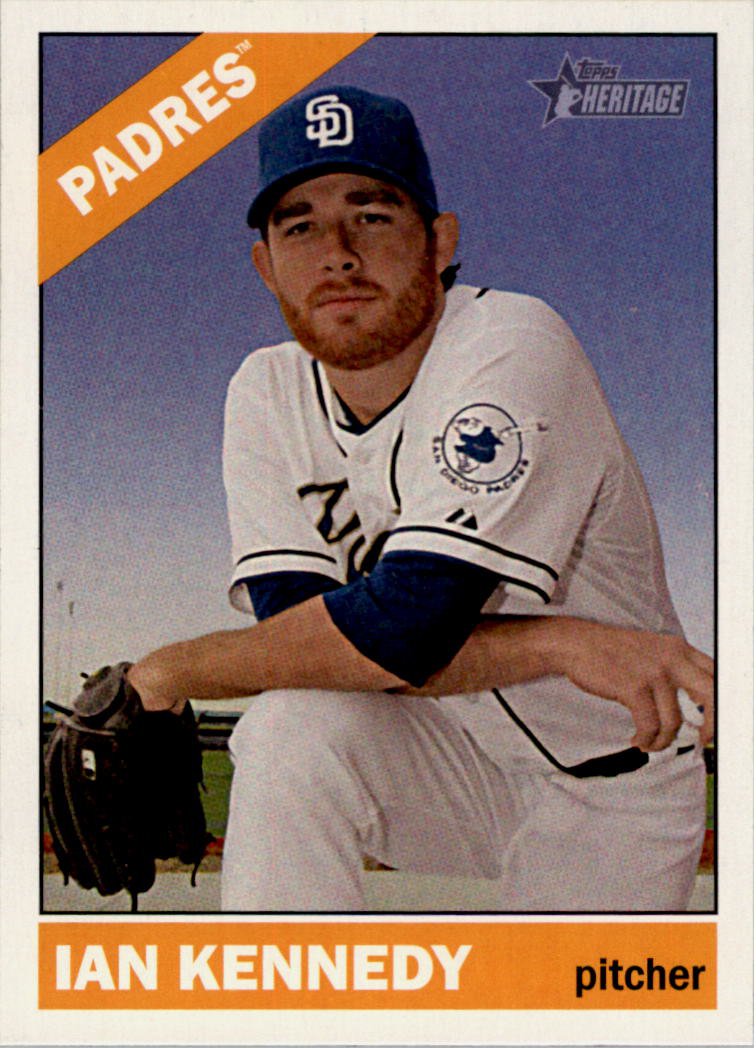 2015 Topps Heritage 7 Ian Kennedy